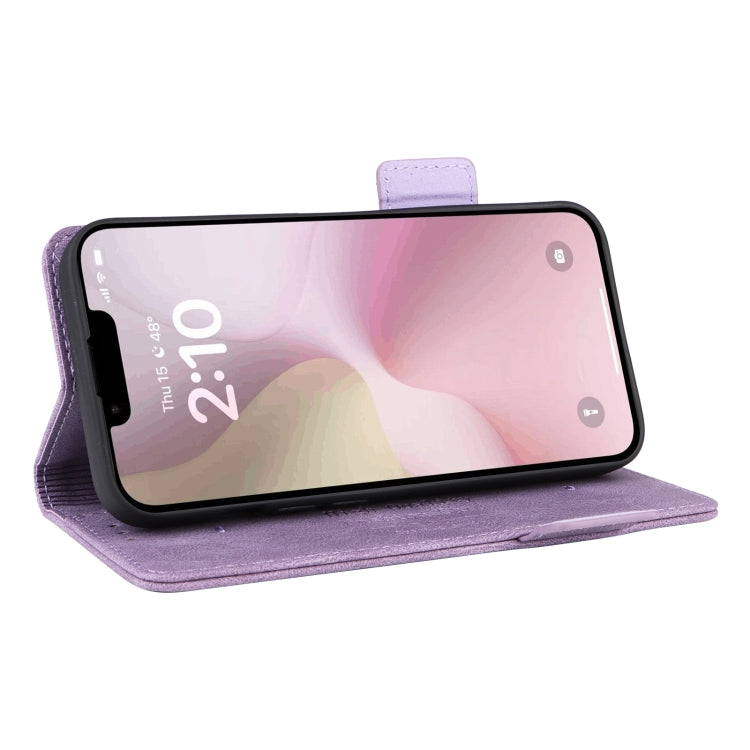 For iPhone 17e / 16e Magnetic Clasp Leather Phone Case