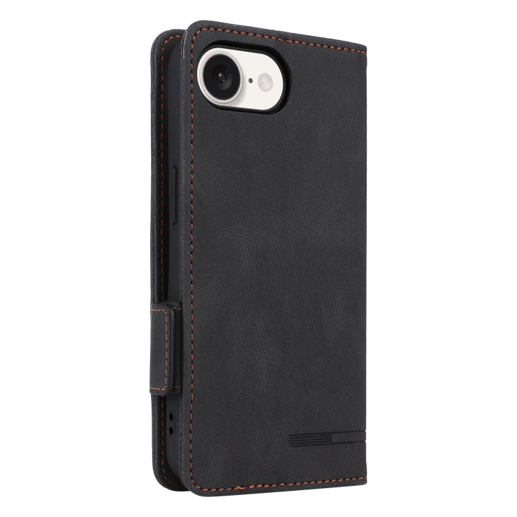 For iPhone 17e / 16e Magnetic Clasp Leather Phone Case