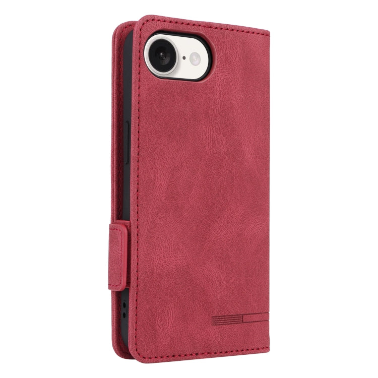 For iPhone 17e / 16e Magnetic Clasp Leather Phone Case