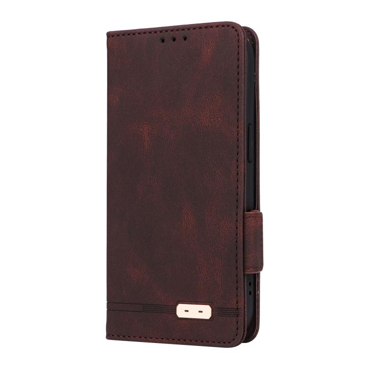 For iPhone 17 Magnetic Clasp Leather Phone Case
