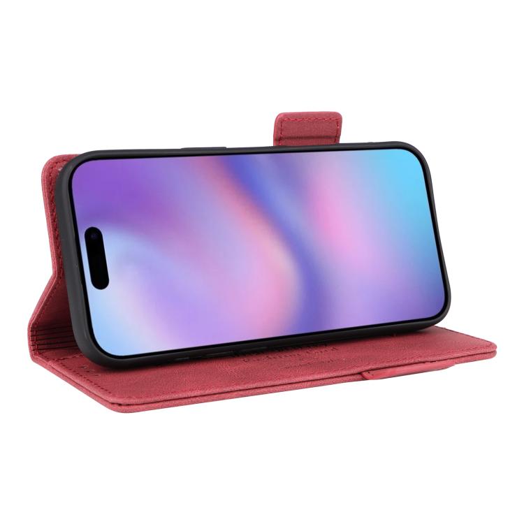 For iPhone 17 Magnetic Clasp Leather Phone Case
