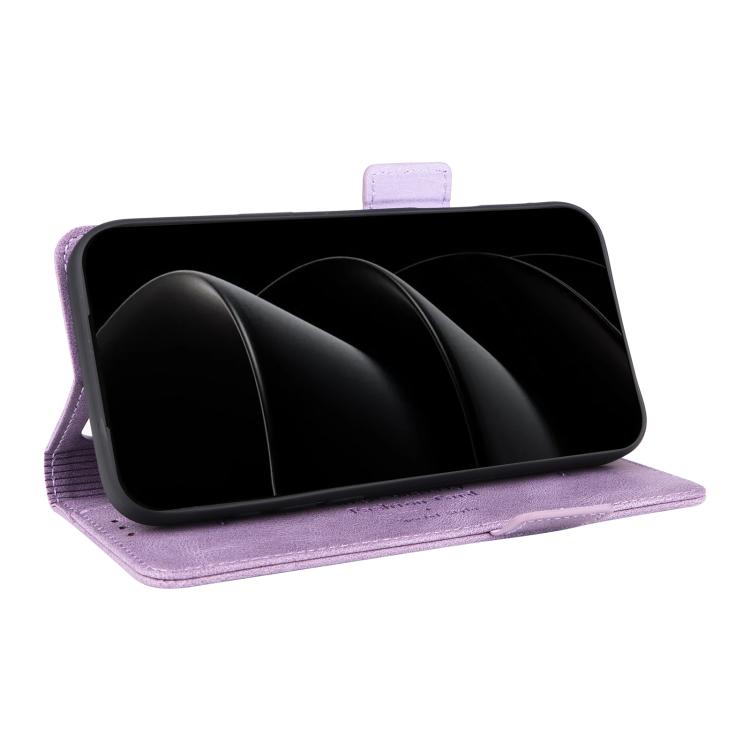 For iPhone 17 Pro Magnetic Clasp Leather Phone Case