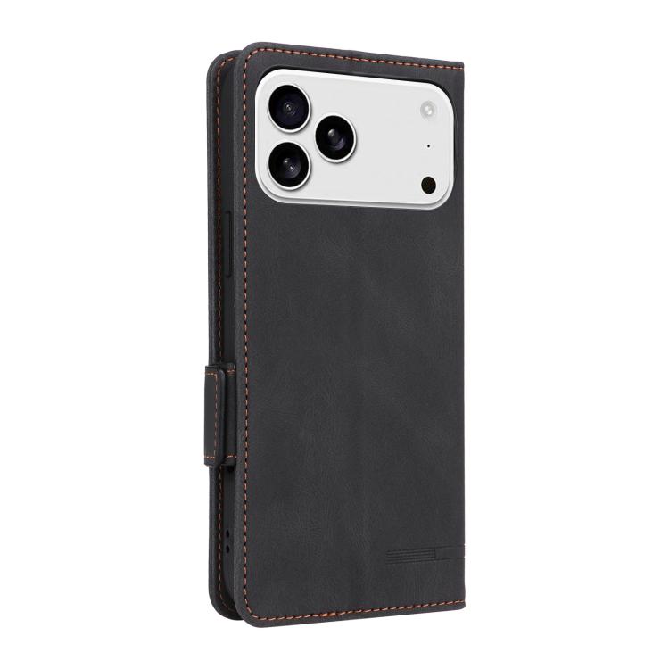 For iPhone 17 Pro Magnetic Clasp Leather Phone Case