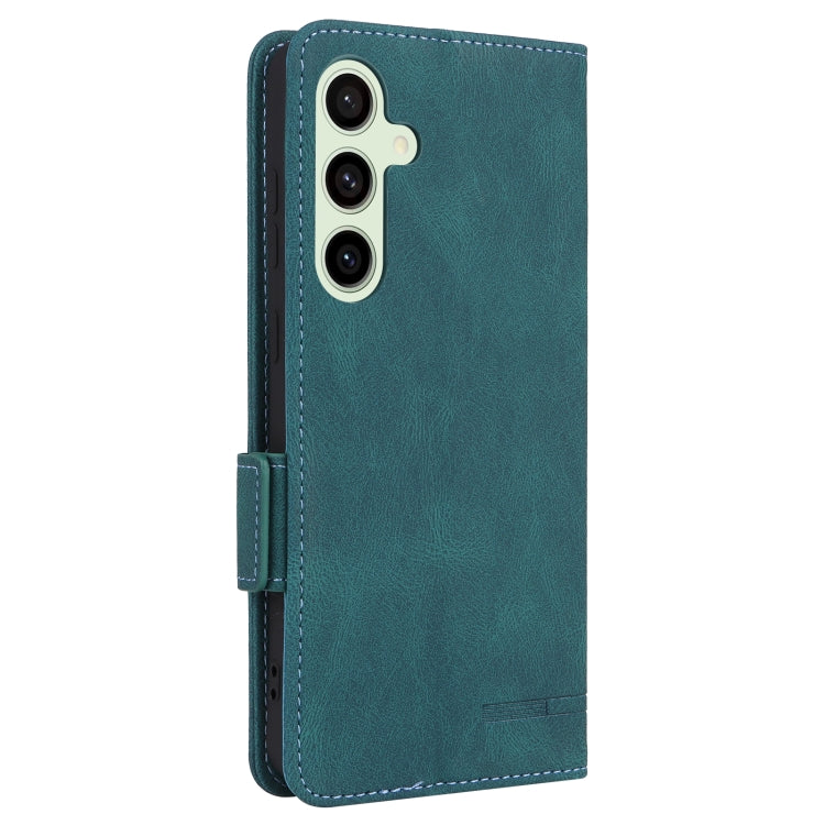 For Samsung Galaxy S24 FE 5G Magnetic Clasp Leather Phone Case