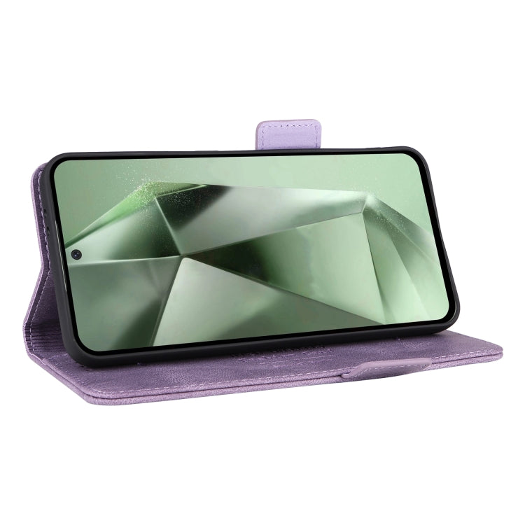 For Samsung Galaxy S24 FE 5G Magnetic Clasp Leather Phone Case
