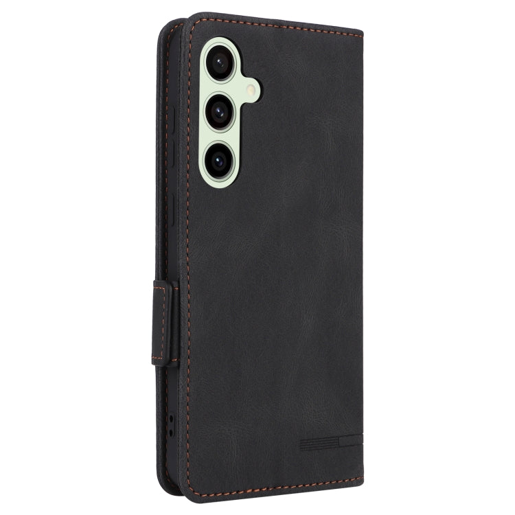 For Samsung Galaxy S24 FE 5G Magnetic Clasp Leather Phone Case