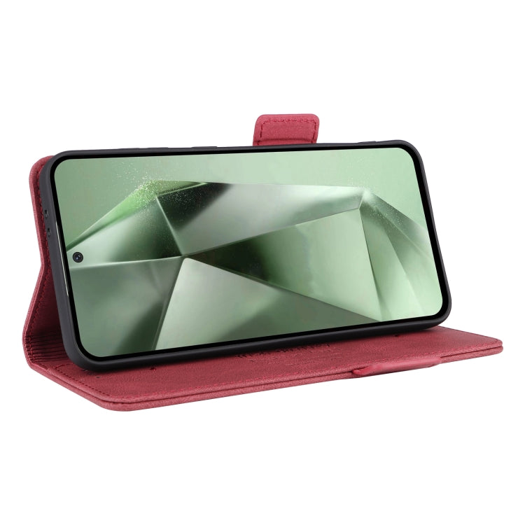 For Samsung Galaxy S24 FE 5G Magnetic Clasp Leather Phone Case