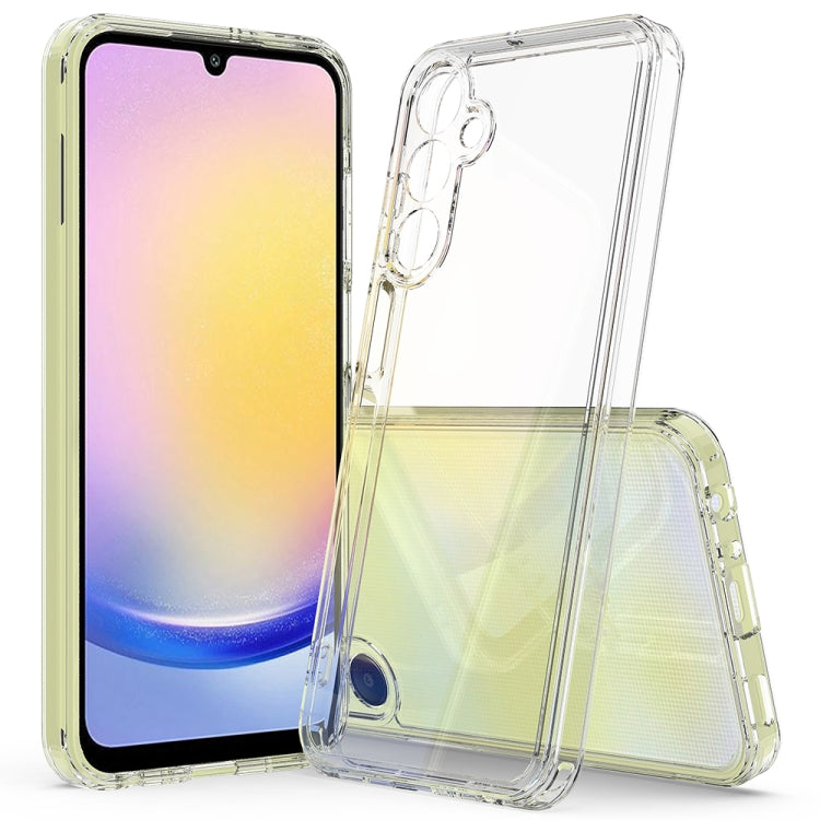 For Samsung Galaxy M35 Scratchproof Acrylic TPU Phone Case - Transparent
