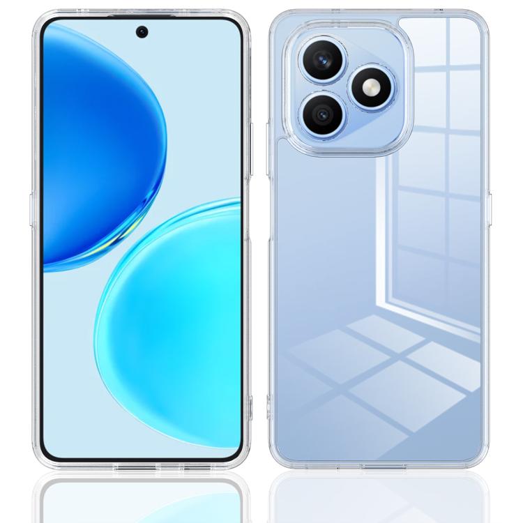 For Honor X8d 4G Scratchproof Acrylic TPU Phone Case - Transparent