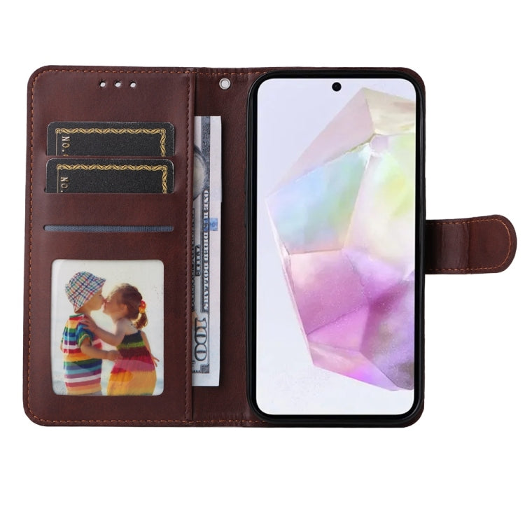 For Samsung Galaxy M35 Classic Calf Texture Flip Leather Phone Case