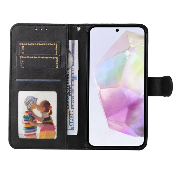 For Samsung Galaxy M35 Classic Calf Texture Flip Leather Phone Case