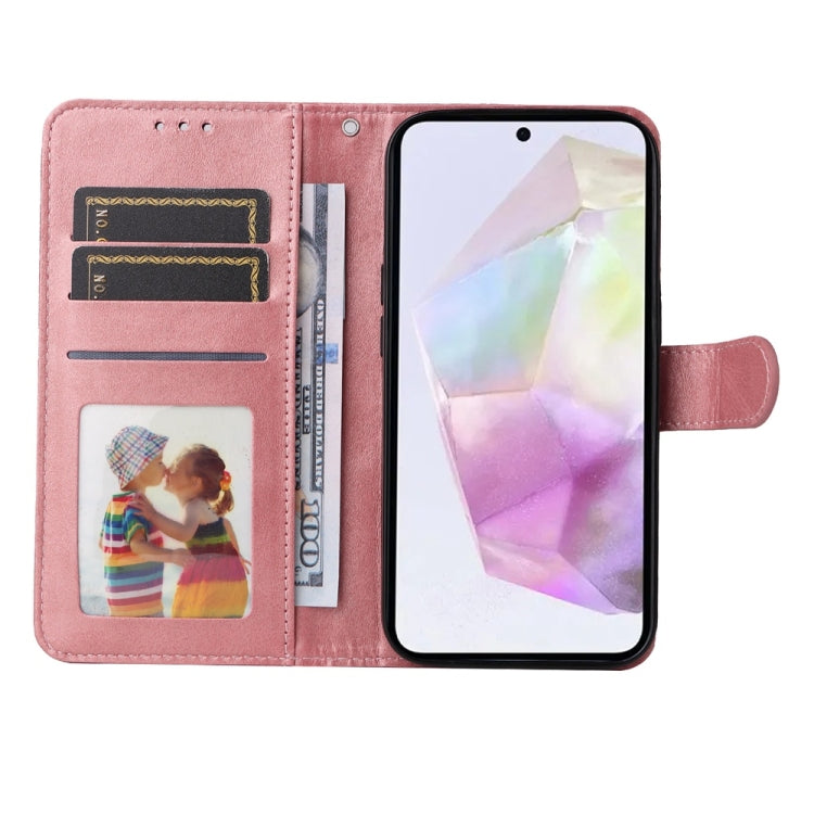 For Samsung Galaxy M35 Classic Calf Texture Flip Leather Phone Case
