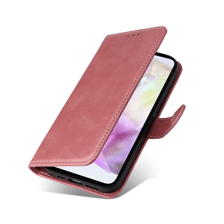 For Samsung Galaxy M35 Classic Calf Texture Flip Leather Phone Case
