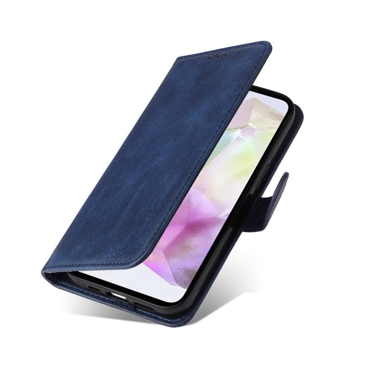 For Samsung Galaxy M35 Classic Calf Texture Flip Leather Phone Case