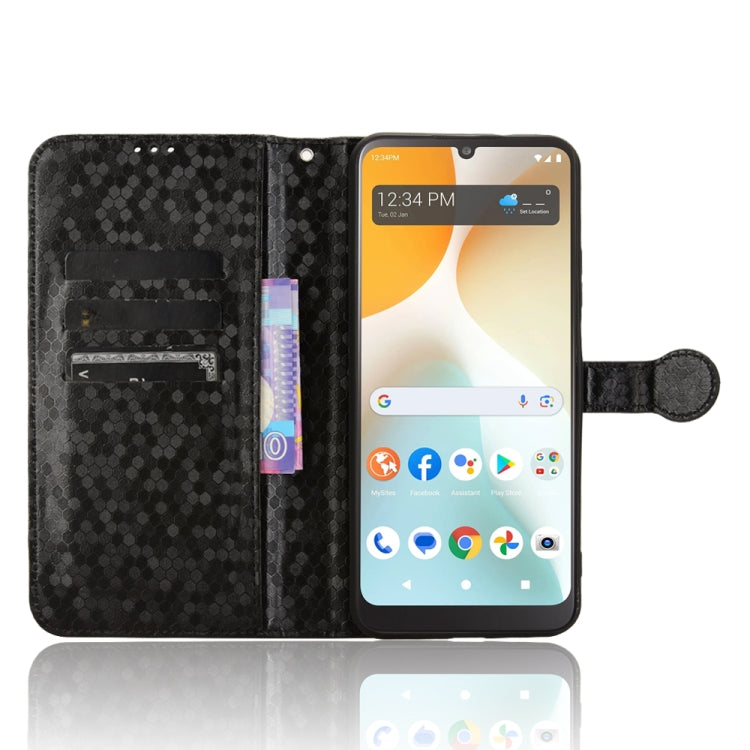For BLU View 5 Pro Honeycomb Dot Texture Leather Phone Case