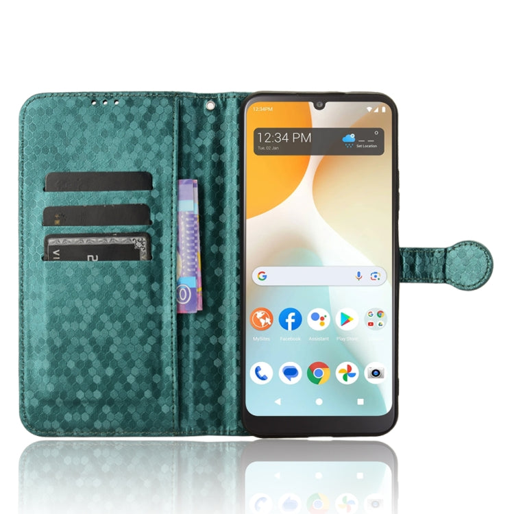 For BLU View 5 Pro Honeycomb Dot Texture Leather Phone Case