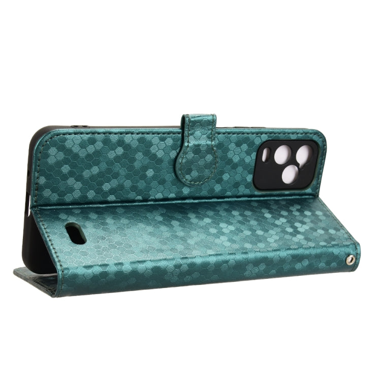 For BLU View 5 Pro Honeycomb Dot Texture Leather Phone Case