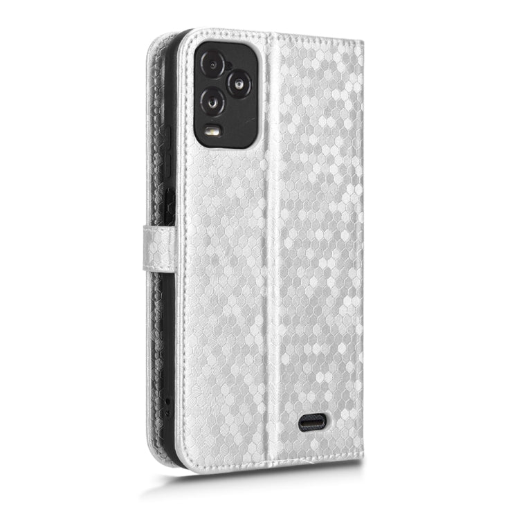 For BLU View 5 Pro Honeycomb Dot Texture Leather Phone Case