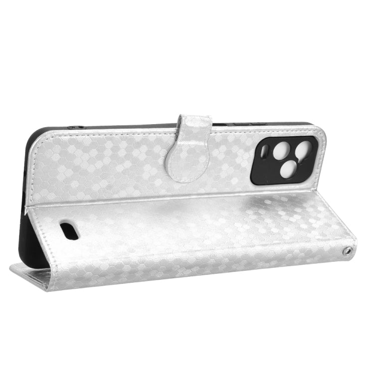 For BLU View 5 Pro Honeycomb Dot Texture Leather Phone Case