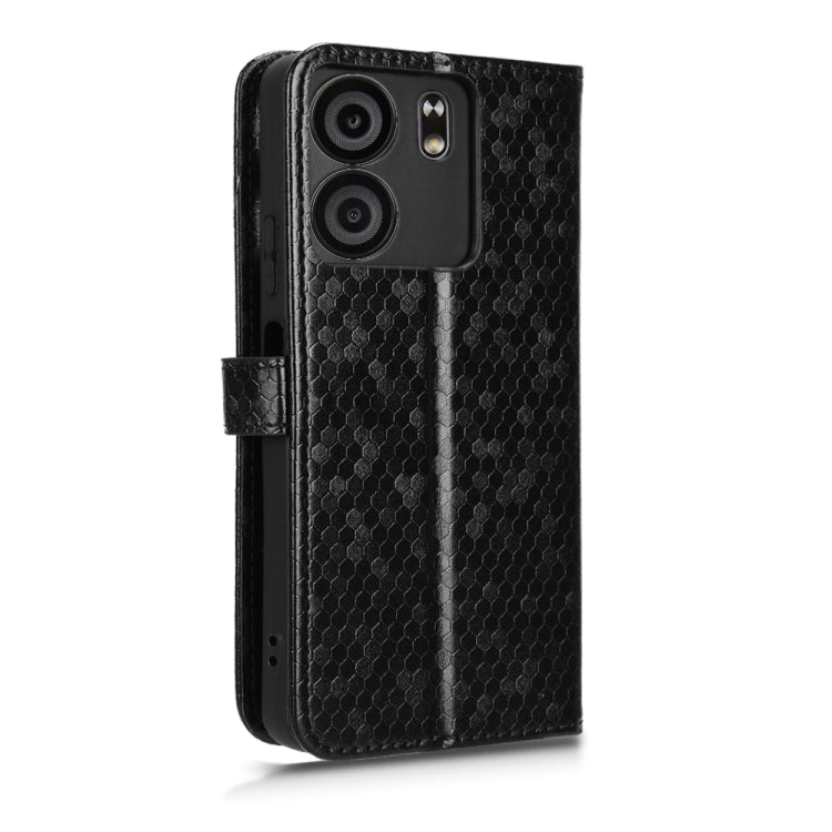 For BLU View 5 Honeycomb Dot Texture Leather Phone Case