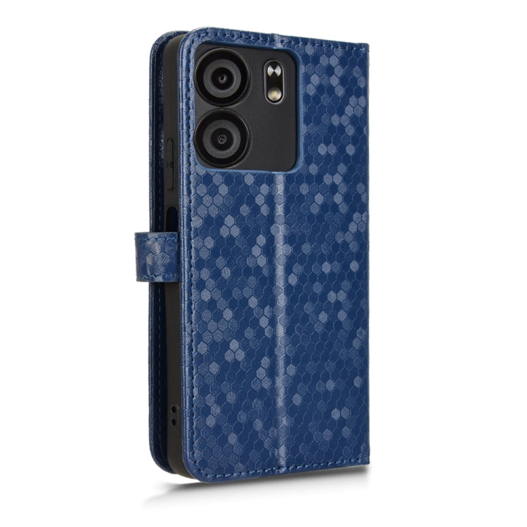 For BLU View 5 Honeycomb Dot Texture Leather Phone Case