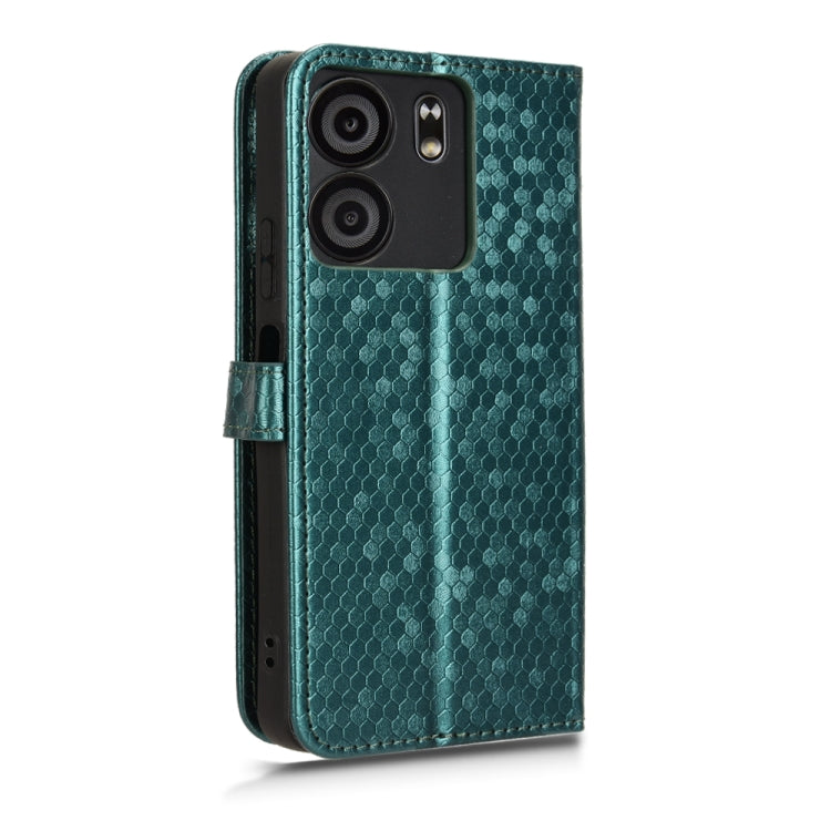 For BLU View 5 Honeycomb Dot Texture Leather Phone Case