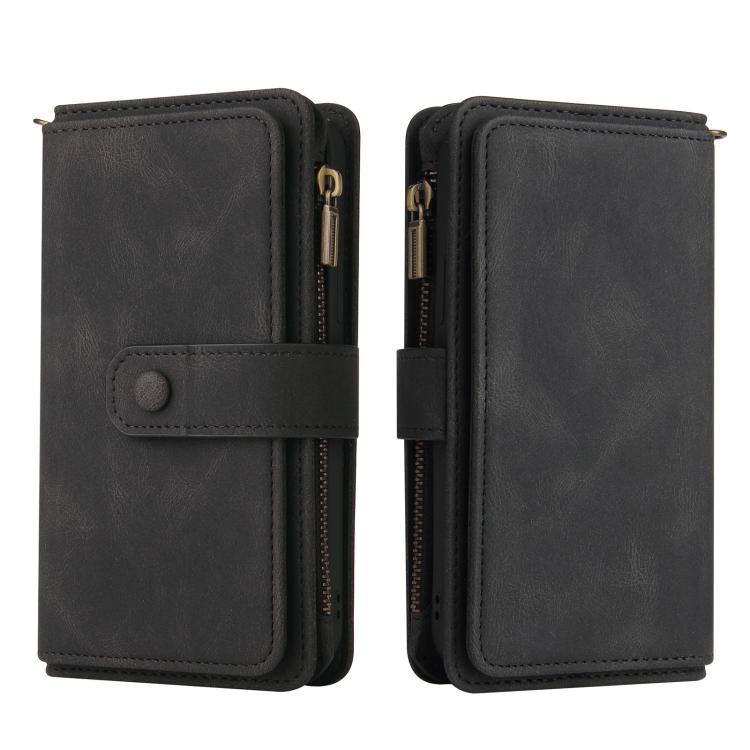 For Redmi Turbo 5 Max / Poco X8 Pro Max 5G Skin Feel Multi Card Slots Zipper Wallet Leather Phone Case