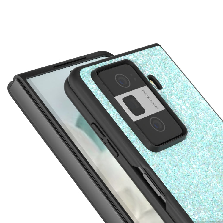 For Honor Magic Vs3 Black Frame Colorful Glitter Phone Case
