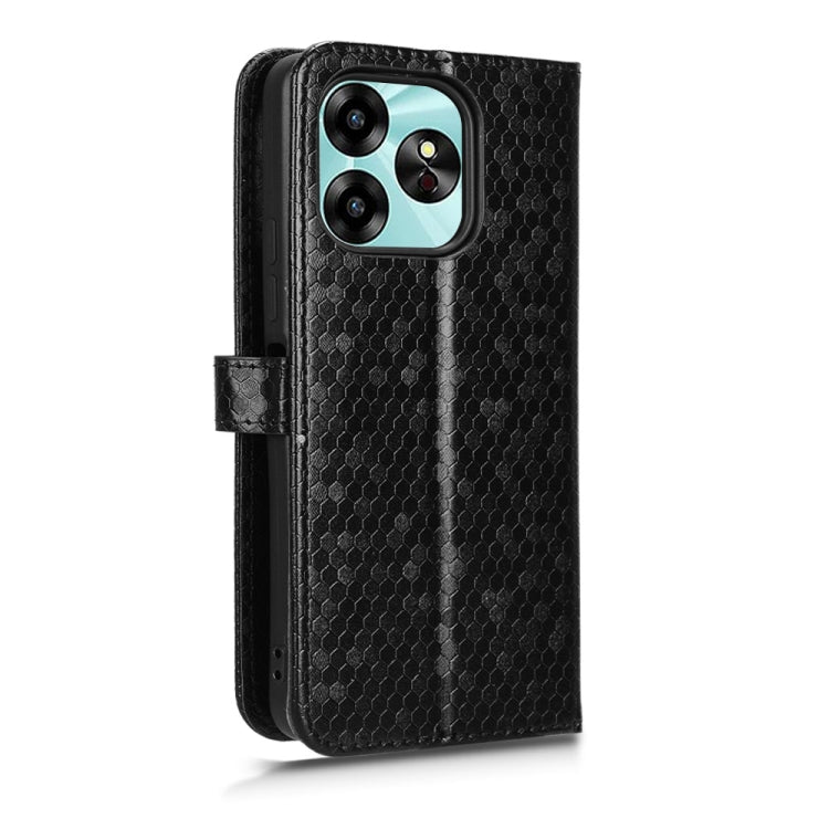 For Umidigi G6 5G Honeycomb Dot Texture Leather Phone Case