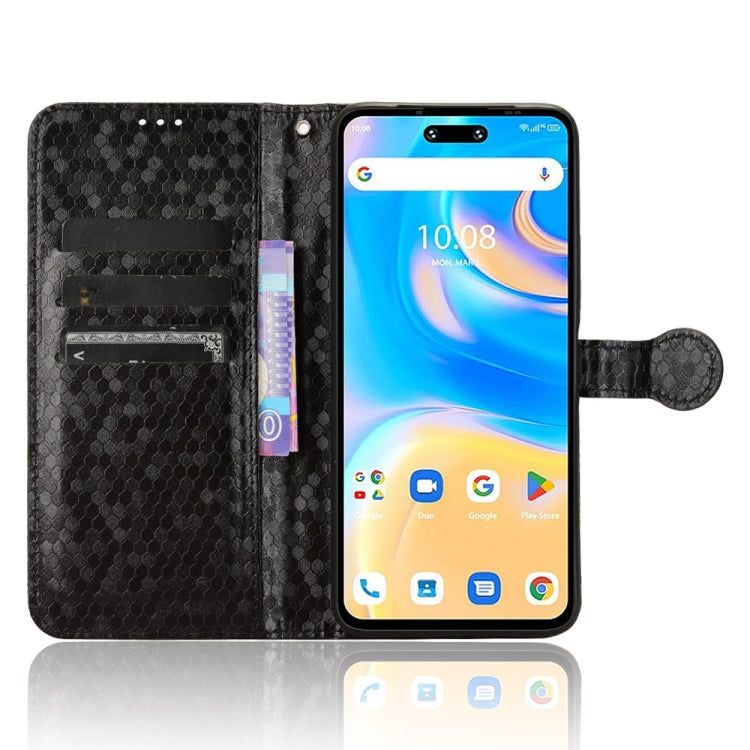 For Umidigi G6 5G Honeycomb Dot Texture Leather Phone Case