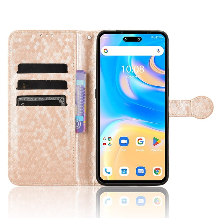 For Umidigi G6 5G Honeycomb Dot Texture Leather Phone Case