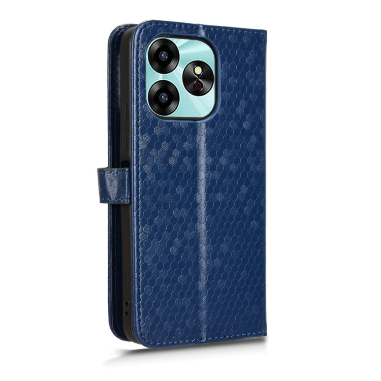 For Umidigi G6 5G Honeycomb Dot Texture Leather Phone Case