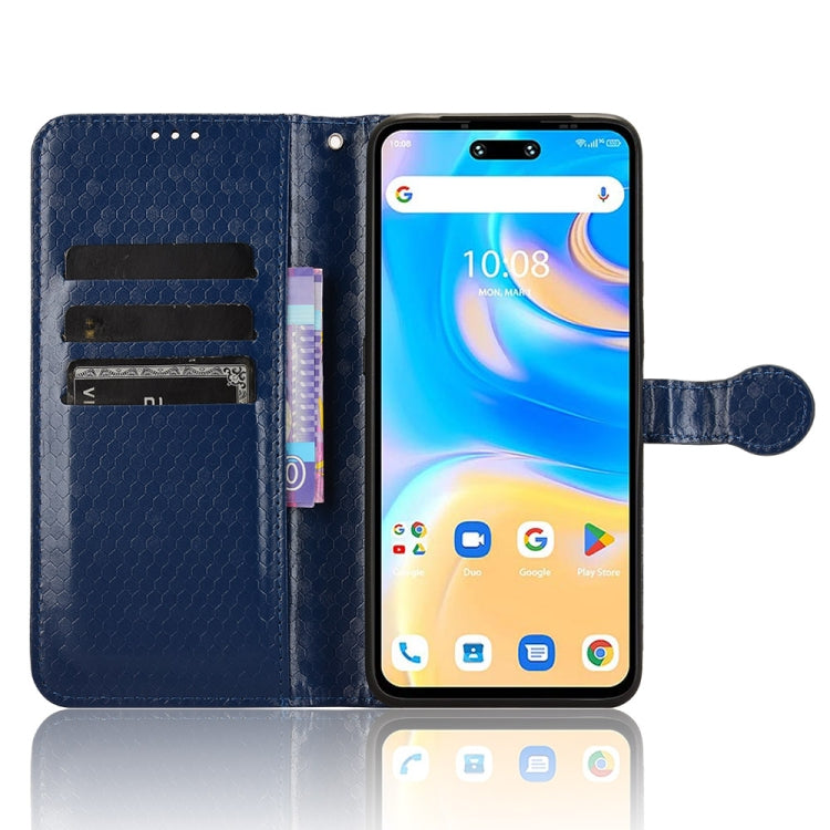 For Umidigi G6 5G Honeycomb Dot Texture Leather Phone Case