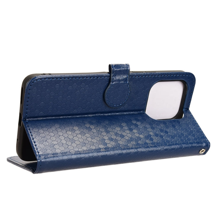 For Umidigi G6 5G Honeycomb Dot Texture Leather Phone Case
