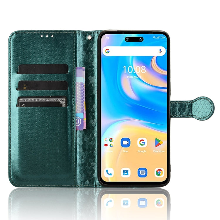 For Umidigi G6 5G Honeycomb Dot Texture Leather Phone Case