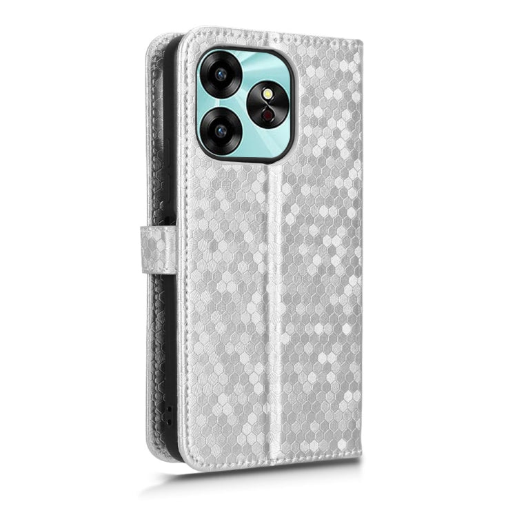For Umidigi G6 5G Honeycomb Dot Texture Leather Phone Case