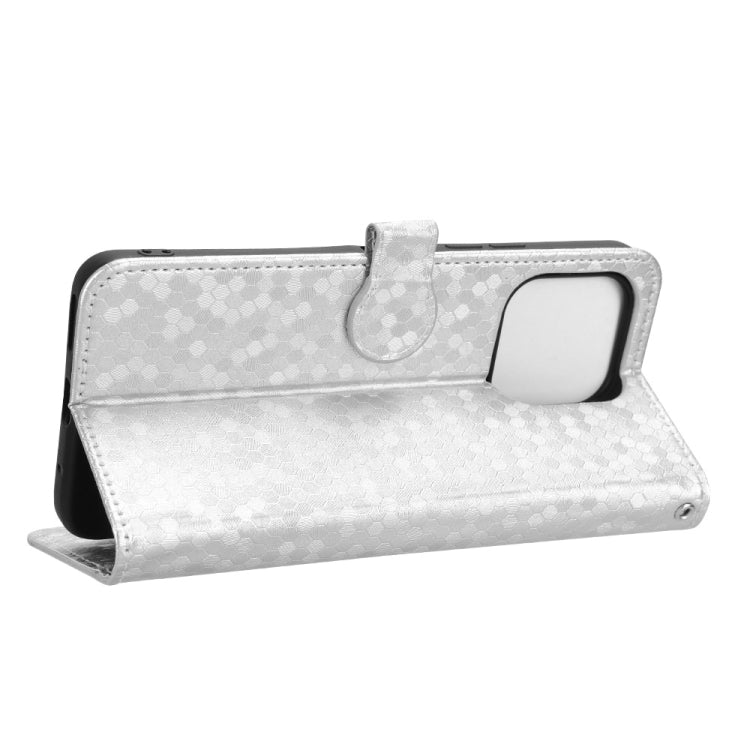 For Umidigi G6 5G Honeycomb Dot Texture Leather Phone Case