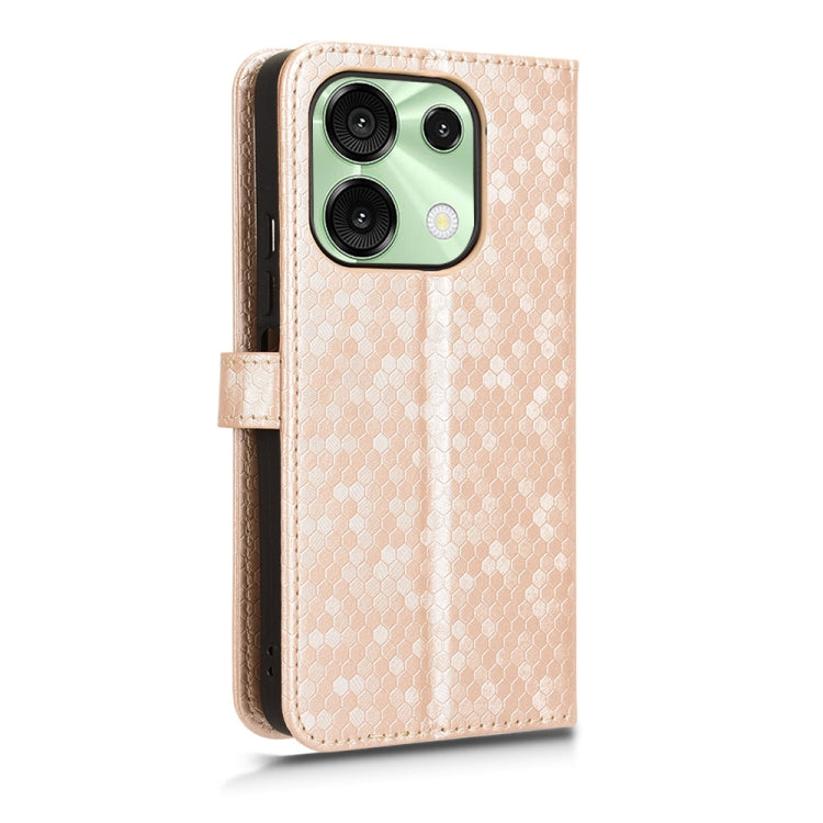 For Umidigi G9 5G / Note 90 Honeycomb Dot Texture Leather Phone Case