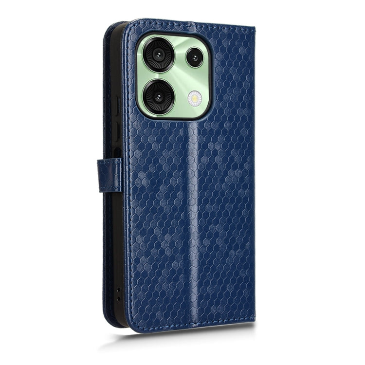 For Umidigi G9 5G / Note 90 Honeycomb Dot Texture Leather Phone Case