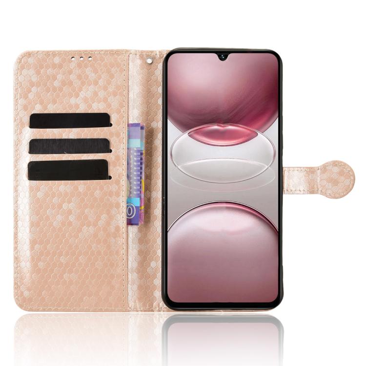 For Umidigi G100 5G 2025 / G100 Pro Honeycomb Dot Texture Leather Phone Case
