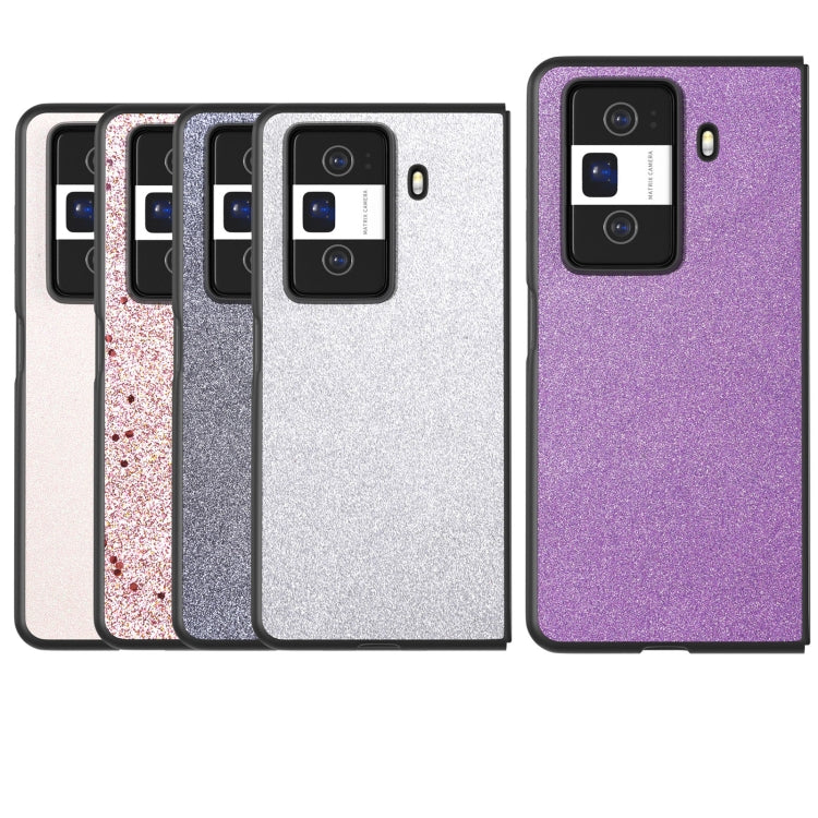 For Honor Magic Vs3 Black Frame Glitter Shockproof Phone Case