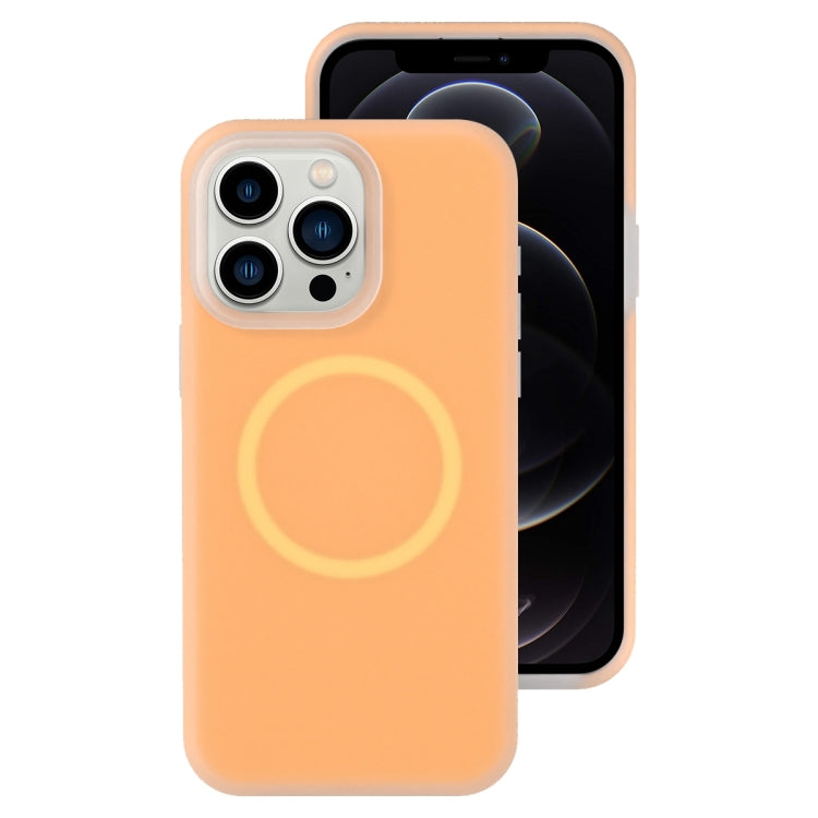 For iPhone 12 Pro Jelly Liquid Silicone MagSafe Magnetic Phone Case