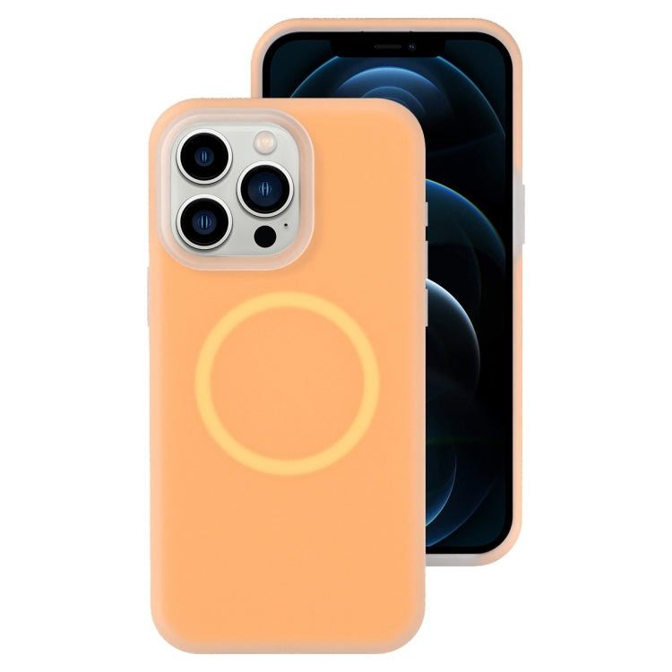 For iPhone 12 Pro Max Jelly Liquid Silicone MagSafe Magnetic Phone Case