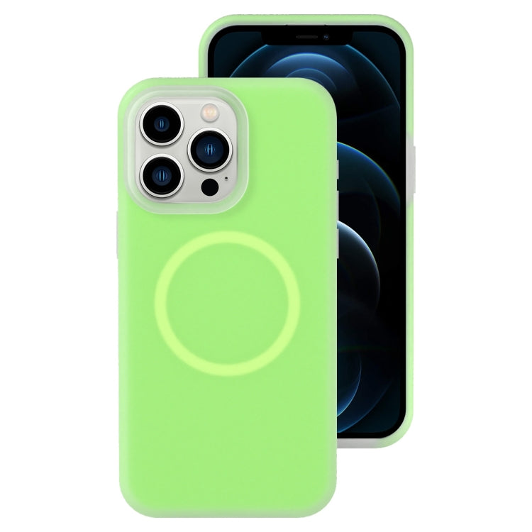 For iPhone 12 Pro Max Jelly Liquid Silicone MagSafe Magnetic Phone Case
