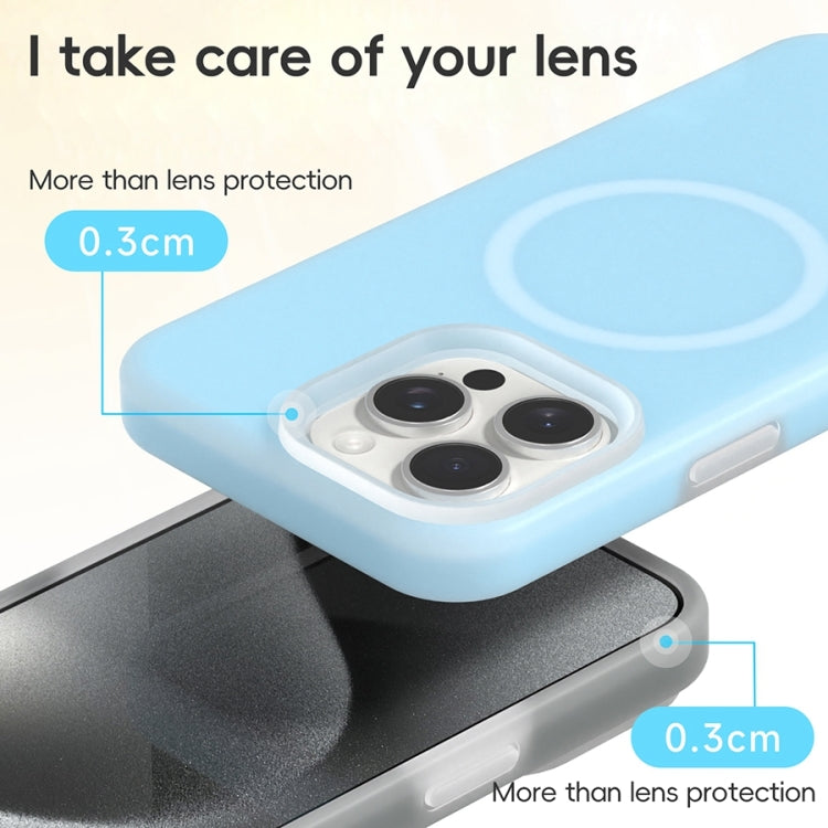 For iPhone 13 Jelly Liquid Silicone MagSafe Magnetic Phone Case