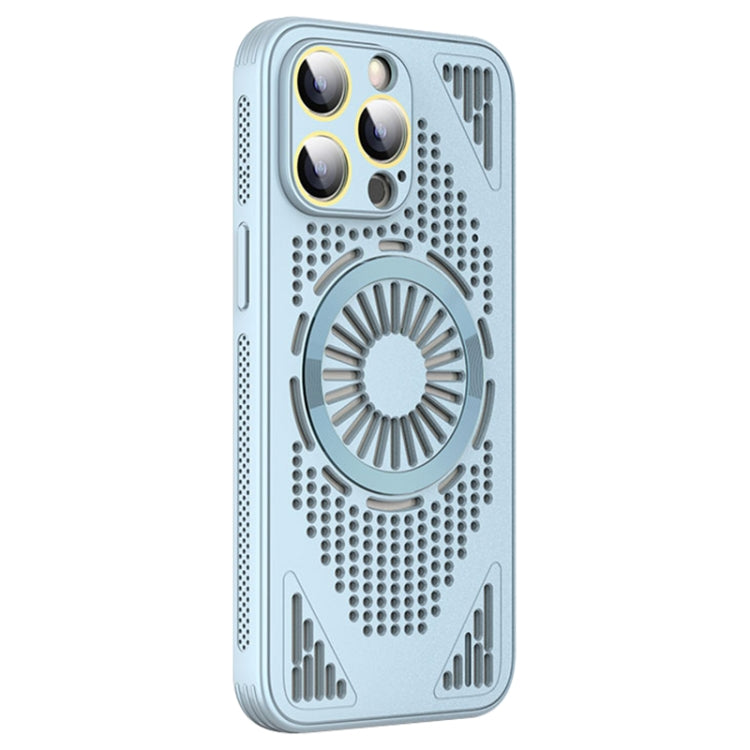 For iPhone 14 Pro Hollow Cooling MagSafe Shockproof Phone Case