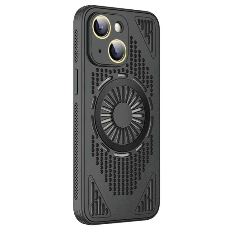 For iPhone 13 Hollow Cooling MagSafe Shockproof Phone Case