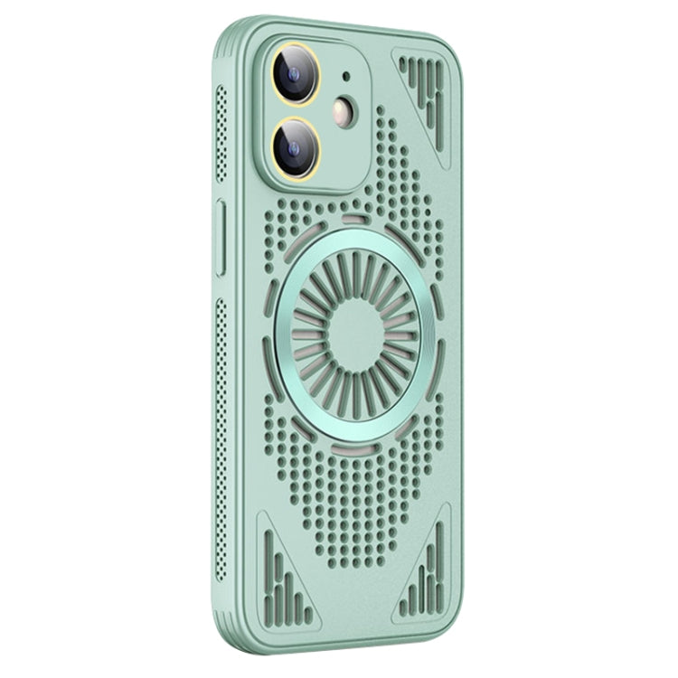 For iPhone 12 Hollow Cooling MagSafe Shockproof Phone Case