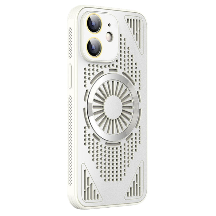 For iPhone 12 Hollow Cooling MagSafe Shockproof Phone Case