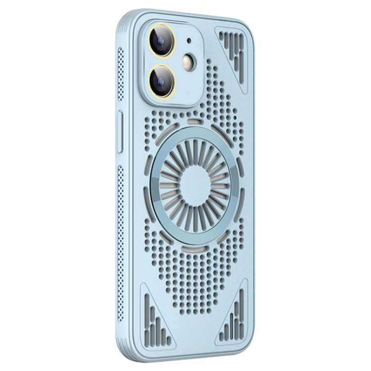For iPhone 12 Hollow Cooling MagSafe Shockproof Phone Case